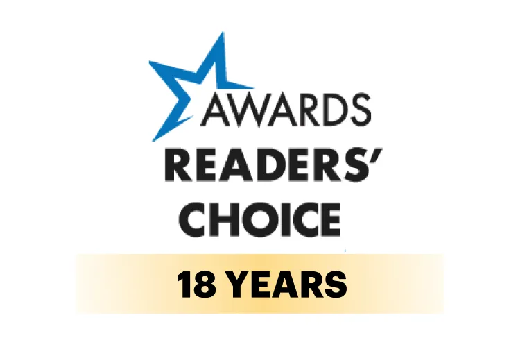 Award-winning bin rental service, voted Readers' Choice for top waste disposal solutions